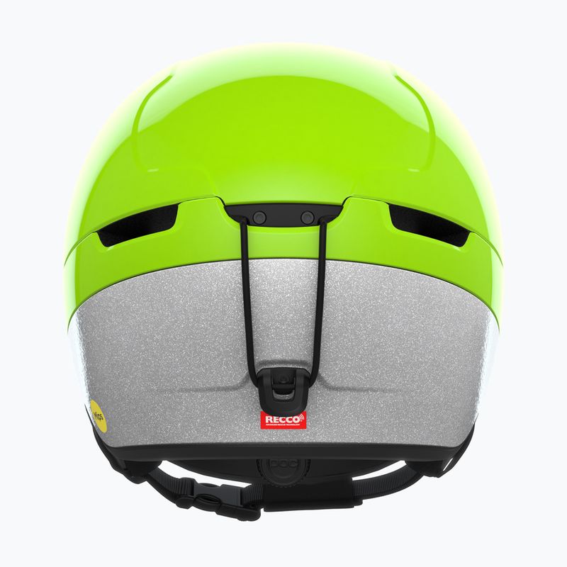 Cască de schi pentru copii POC Pocito Obex MIPS Jr fluorescent yellow/green 4