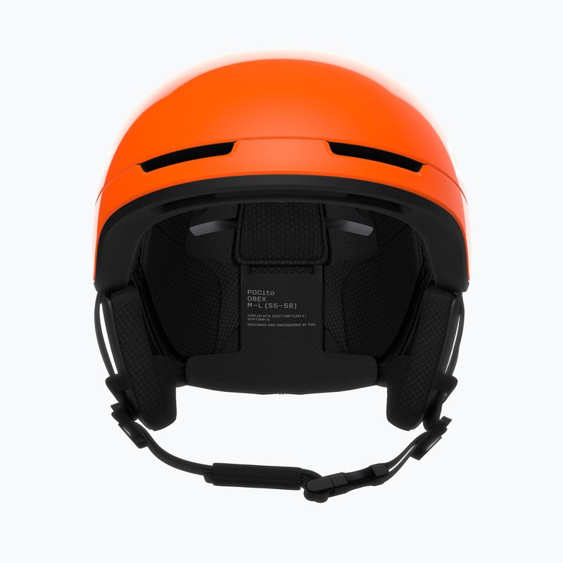 Cască de schi pentru copii POC Pocito Obex MIPS Jr fluorescent orange 3