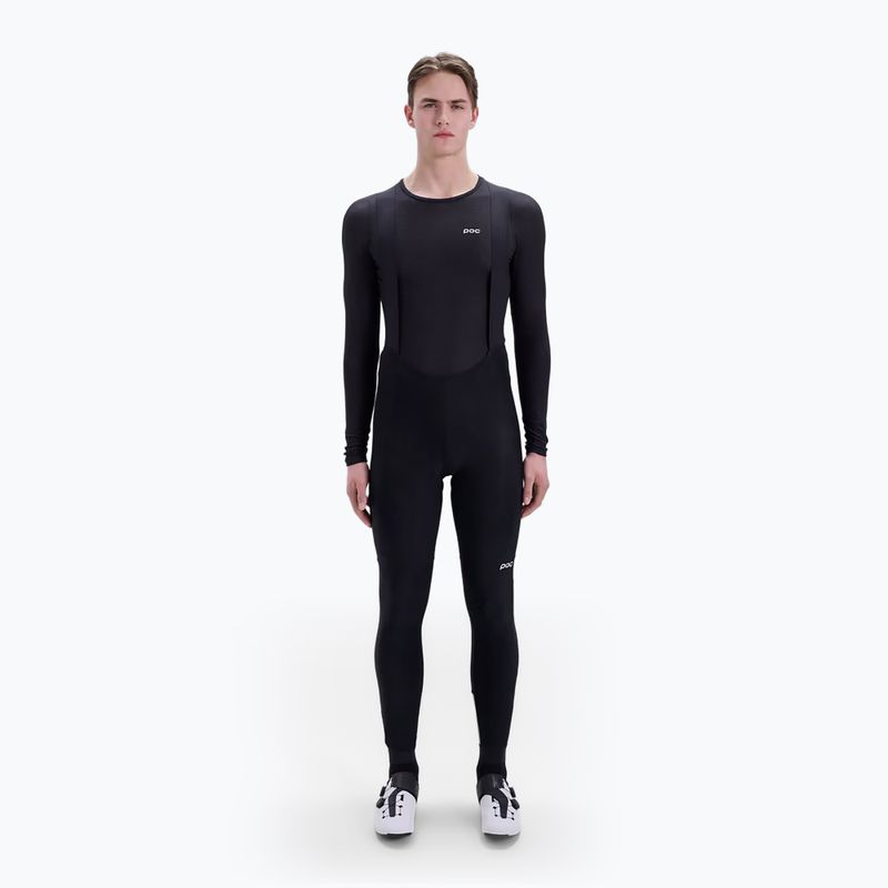 Longsleeve de ciclism pentru bărbați POC Layer Mid Jersey uranium black 2