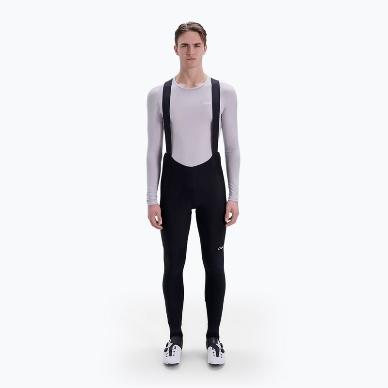 Longsleeve de ciclism pentru bărbați POC Layer Mid Jersey granite Grey 2