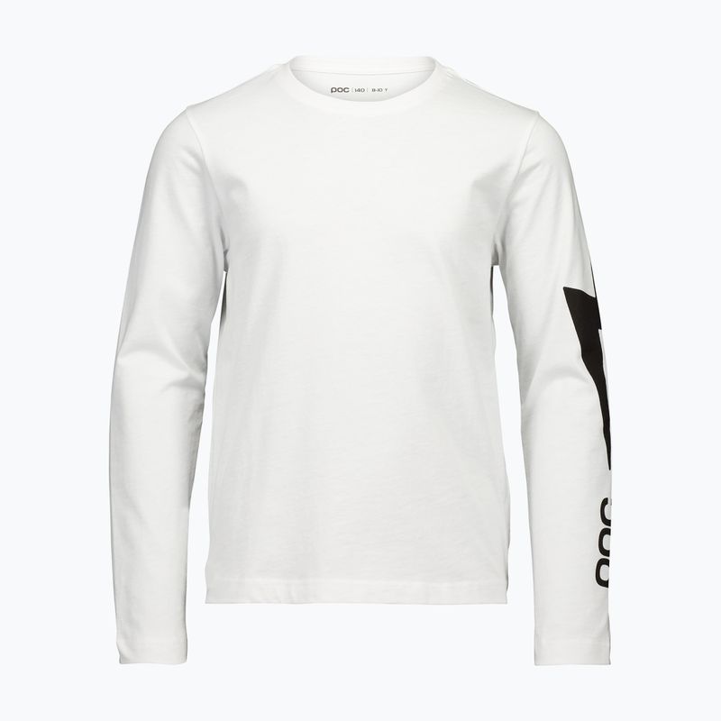 Longsleeve pentru copii POC Tee Jr hydrogen white 4
