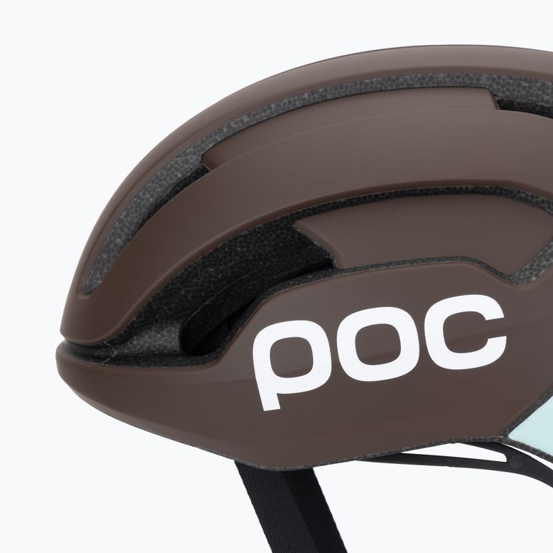 Cască de ciclism POC Omne Air MIPS bronzite brown matt/lazurite blue matt 7