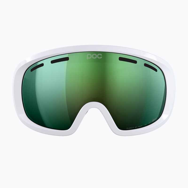 Ochelari de schi POC Fovea Mid hydrogen white/partly sunny green 2