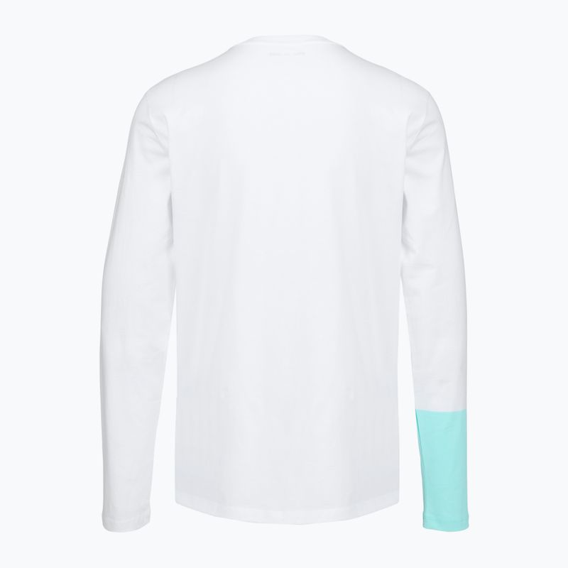 Bluză cu mânecă lungă POC Tee hydrogen white/lazurite blue 4