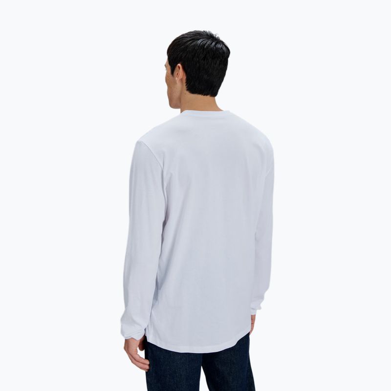 Bluză cu mânecă lungă POC Tee hydrogen white/lazurite blue 2