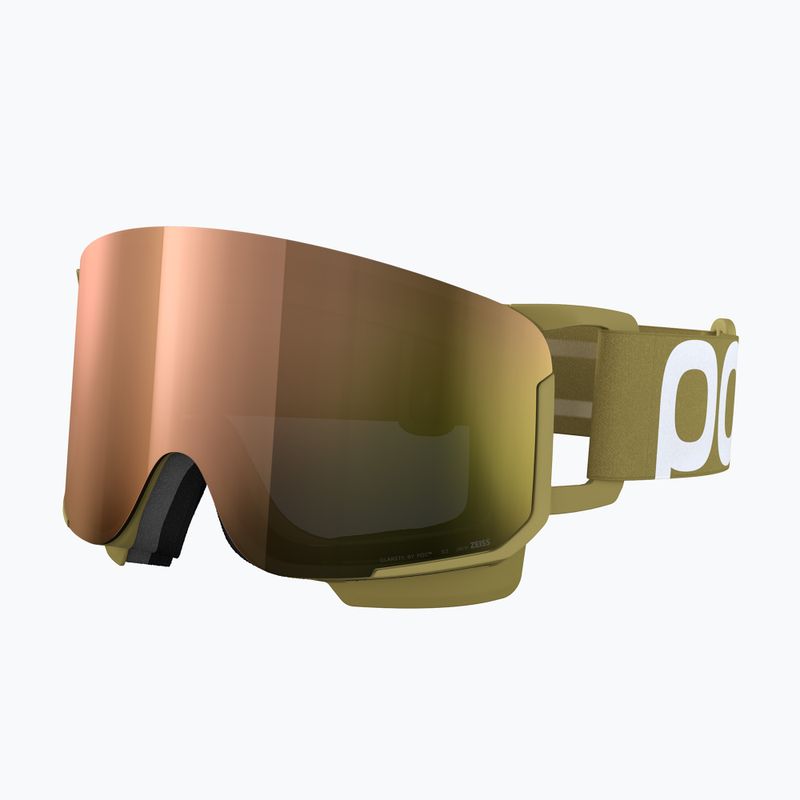 Ochelari de schi POC Nexal olivine green/partly sunny rose gold 4