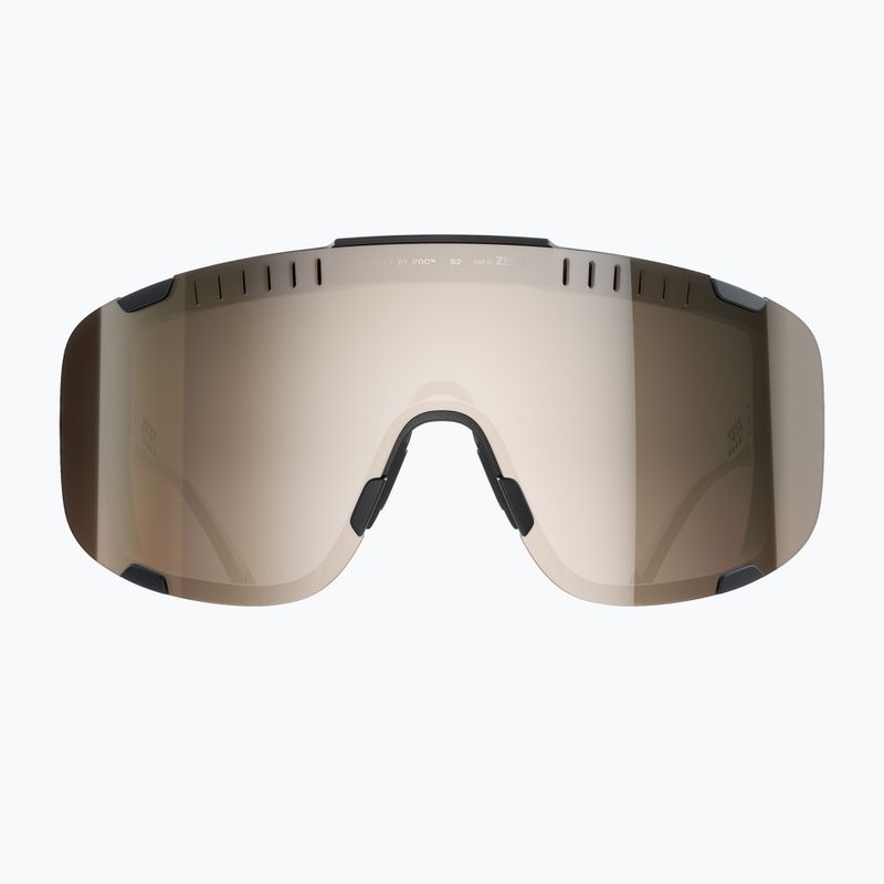 Ochelari de soare POC Devour uranium black/clarity trail/partly sunny silver 2