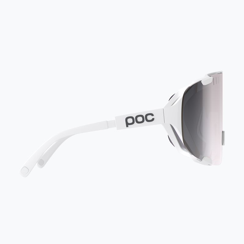 Ochelari de soare POC Devour hydrogen white/clarity road/sunny silver 4