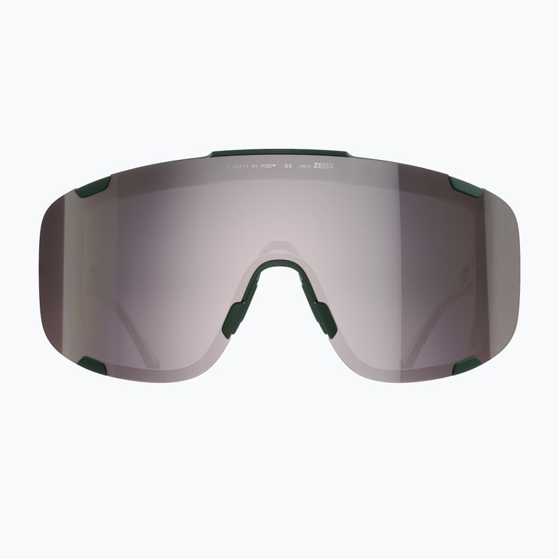 Ochelari de soare POC Devour pargasite green/clarity road/sunny silver 2