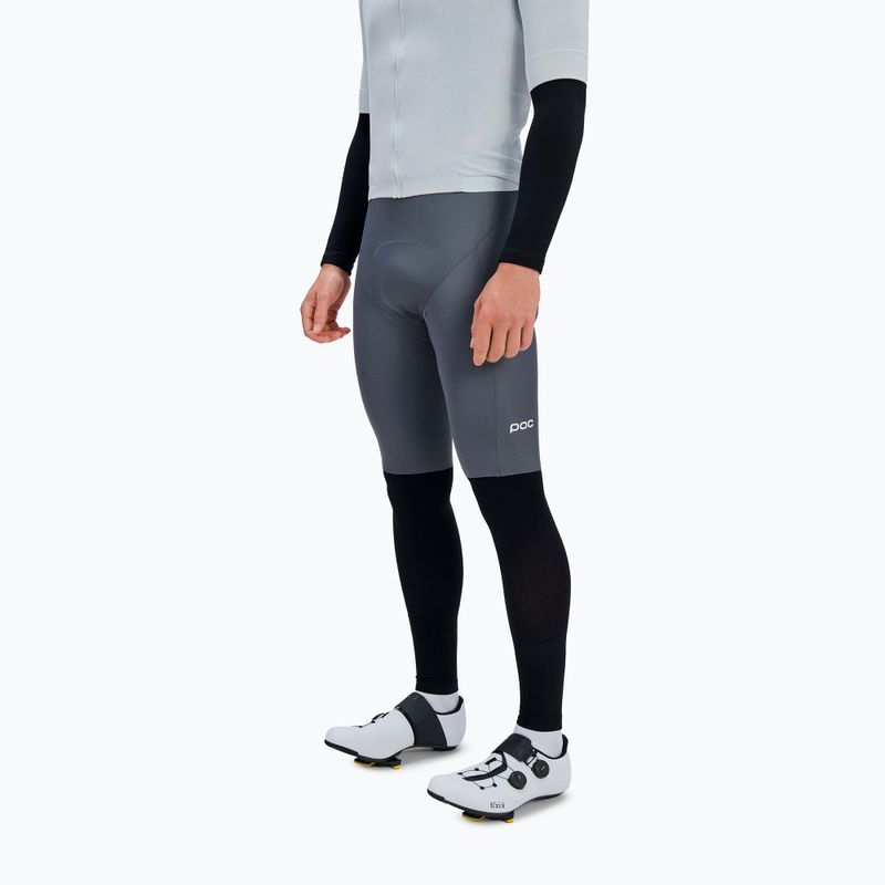Jambiere de ciclism POC Cadence Leg Warmer uranium black 5
