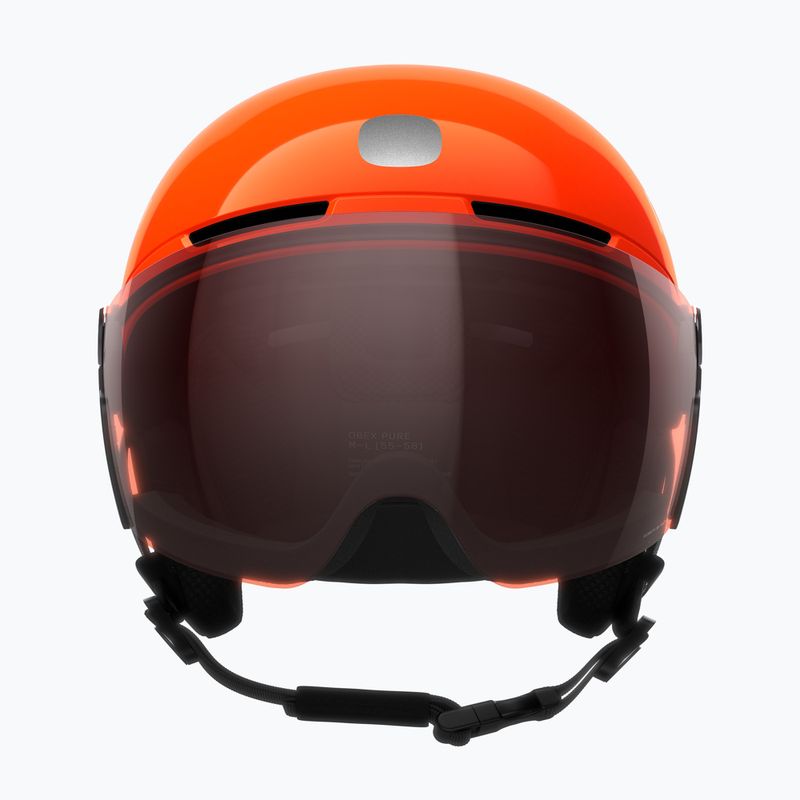 Cască de schi pentru copii POC POCito Obex Visor S2 Jr fluo orange/clarity pocito/partly sunny/lt orange 3
