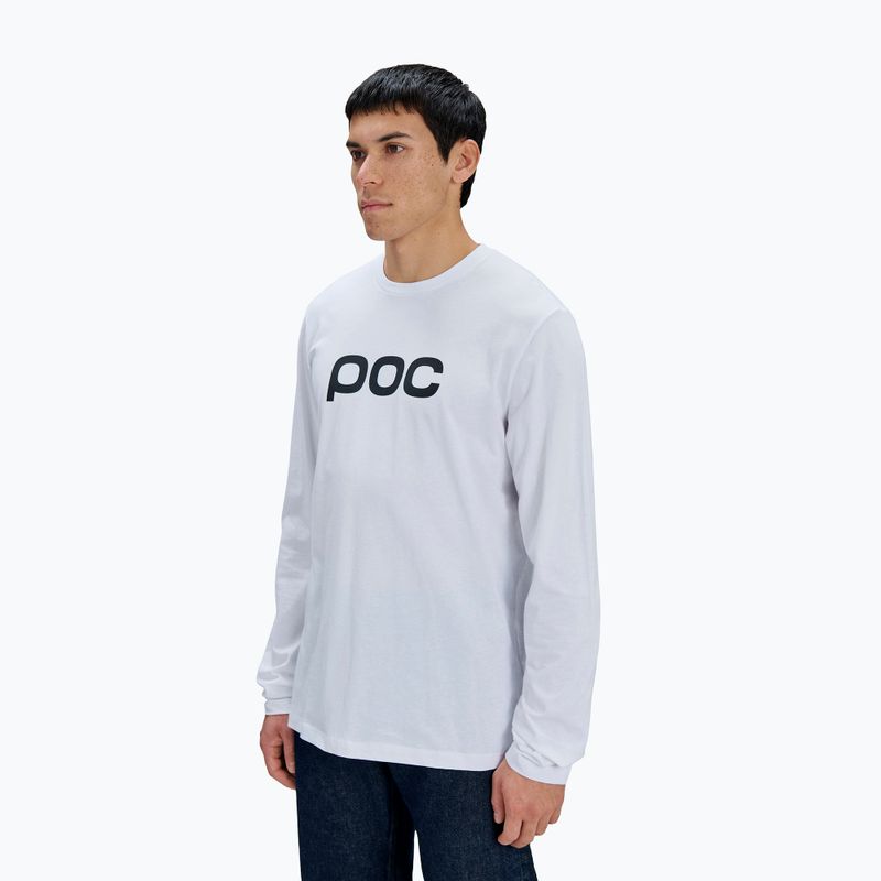 Bluză cu mânecă lungă POC Tee hydrogen white 3