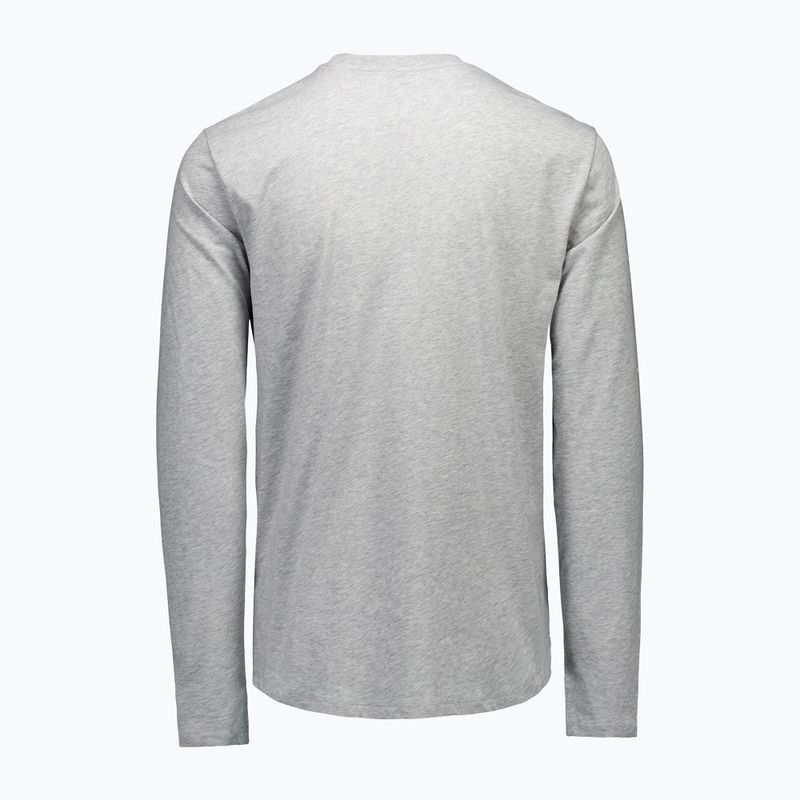 Bluză cu mânecă lungă POC Tee grey/melange 2