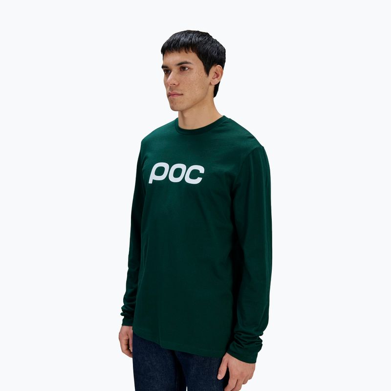 Bluză cu mânecă lungă POC Tee pargasite green 3