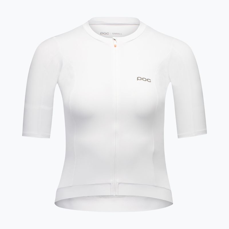 Tricou de ciclism pentru femei POC Cadence Jersey hydrogen white 3
