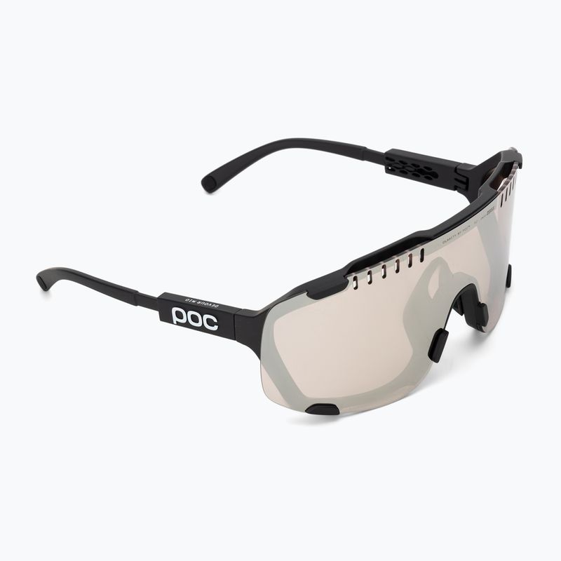 Ochelari de soare POC Devour Mid uranium black/clarity trail/partly sunny silver 2