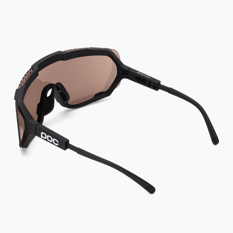 Ochelari de soare POC Devour Mid uranium black/clarity trail/partly sunny silver 3