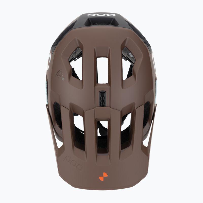 Cască de ciclism POC Kortal Race MIPS bronzite brown matt/lazurite blue matt 6