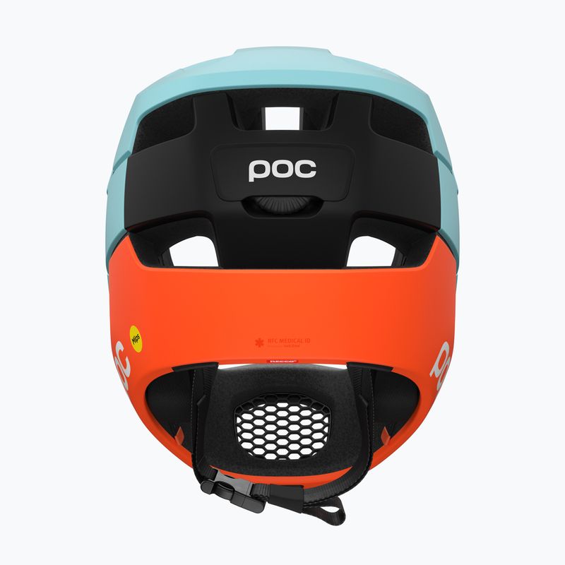 Cască de ciclism POC Otocon Race MIPS indicolite blue matt/carnelian orange matt 4