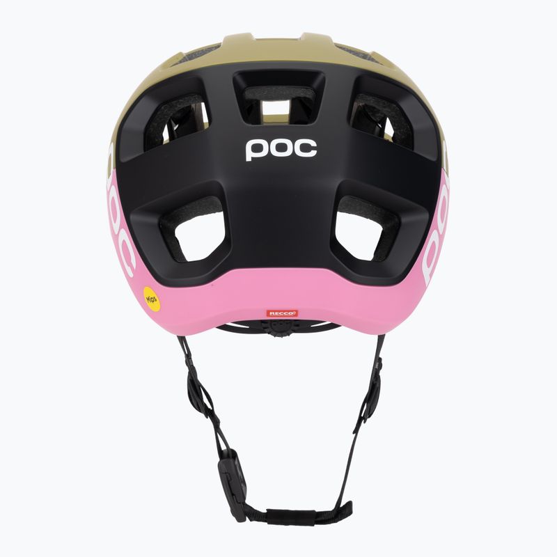 Cască de ciclism POC Cularis olivine green matt/thulite pink matt 4