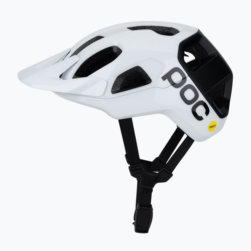 Cască de ciclism POC Cularis hydrogen white/uranium black matt w. logo 3