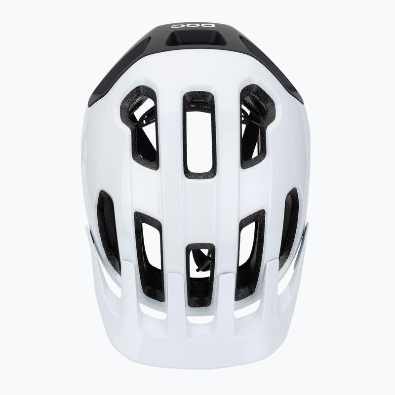 Cască de ciclism POC Cularis hydrogen white/uranium black matt w. logo 6