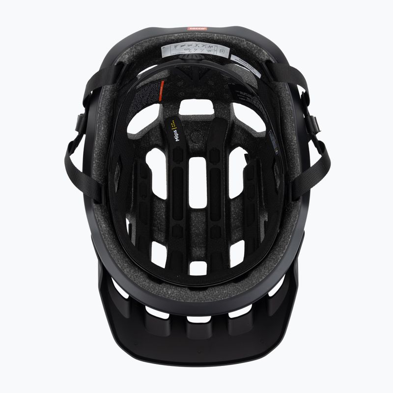 Cască de ciclism POC Cularis uranium black matt/hydrogen white w. logo 5
