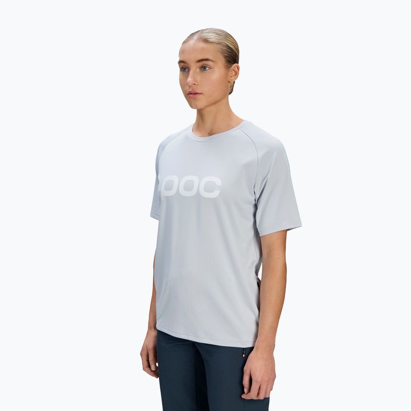 Tricou de ciclism pentru femei POC Reform Enduro granite grey