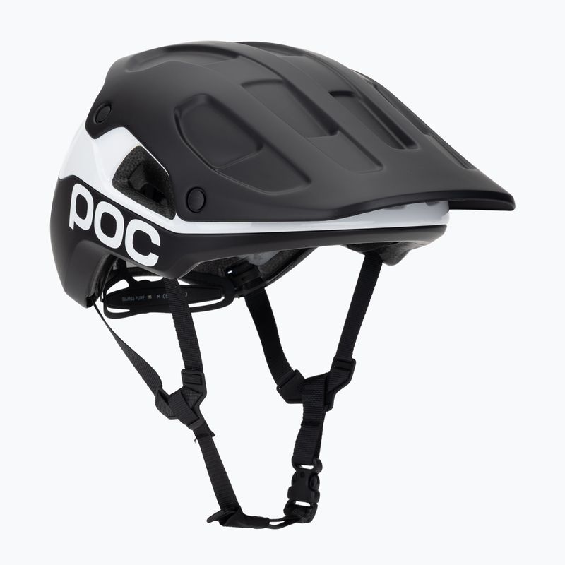 Cască de ciclism POC Cularis Pure uranium black matt/hydrogen white 9
