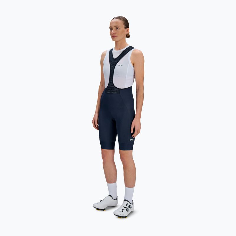 Pantaloni scurți de ciclism pentru femei POC Cadence Bib W apatite navy 3