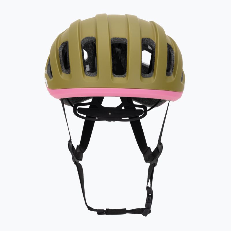 Cască de ciclism POC Amidal olivine green matt/thulite pink matt 2