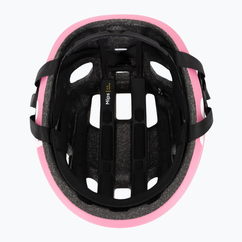Cască de ciclism POC Amidal olivine green matt/thulite pink matt 5