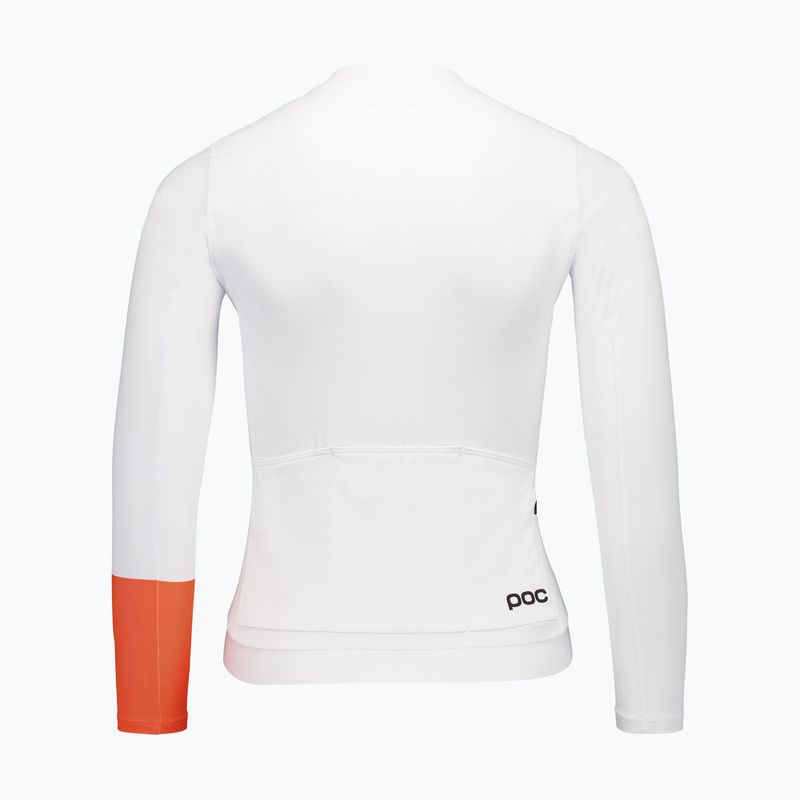 Longsleeve de ciclism pentru femei POC Cadence Jersey hydrogen white 4