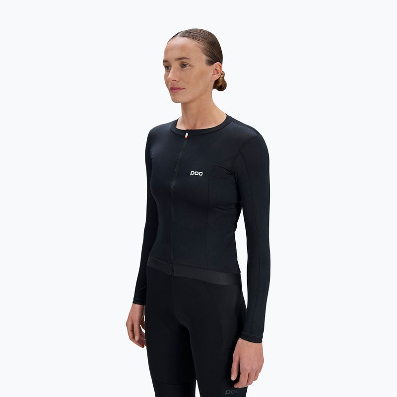Longsleeve de ciclism pentru bărbați POC Cadence Jersey uranium black