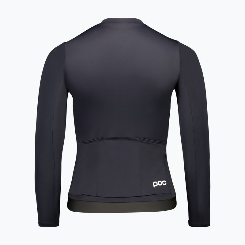 Longsleeve de ciclism pentru bărbați POC Cadence Jersey uranium black 4