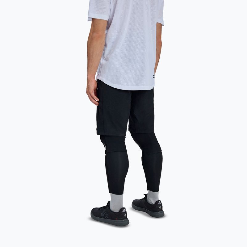Pantaloni scurți de ciclism pentru bărbați POC Motion uranium black 2