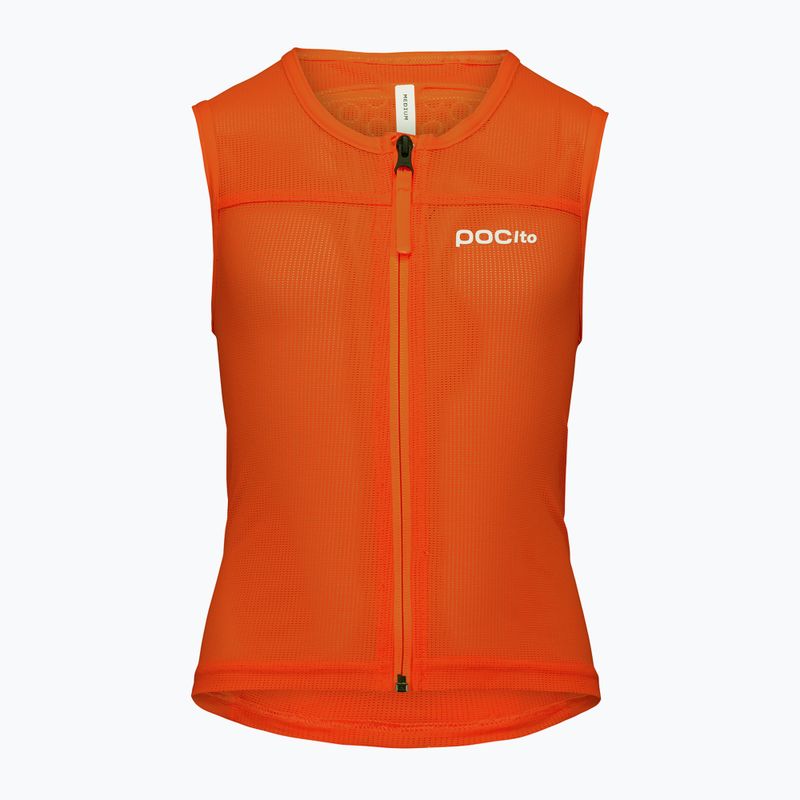 Vestă de protecție pentru copii POC Pocito VPD Air Vest Jr fluorescent orange