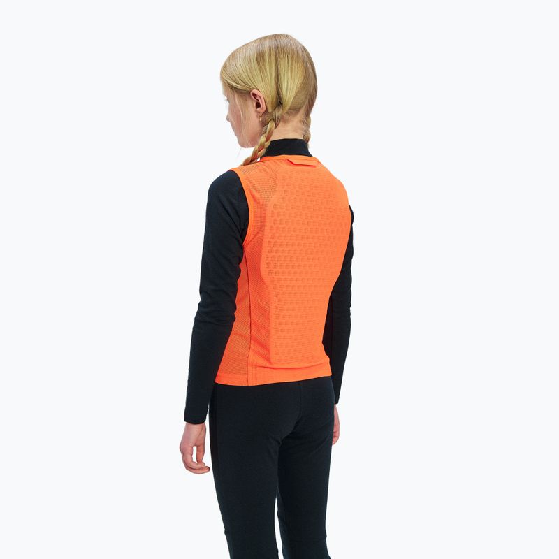 Vestă de protecție pentru copii POC Pocito VPD Air Vest Jr fluorescent orange 4