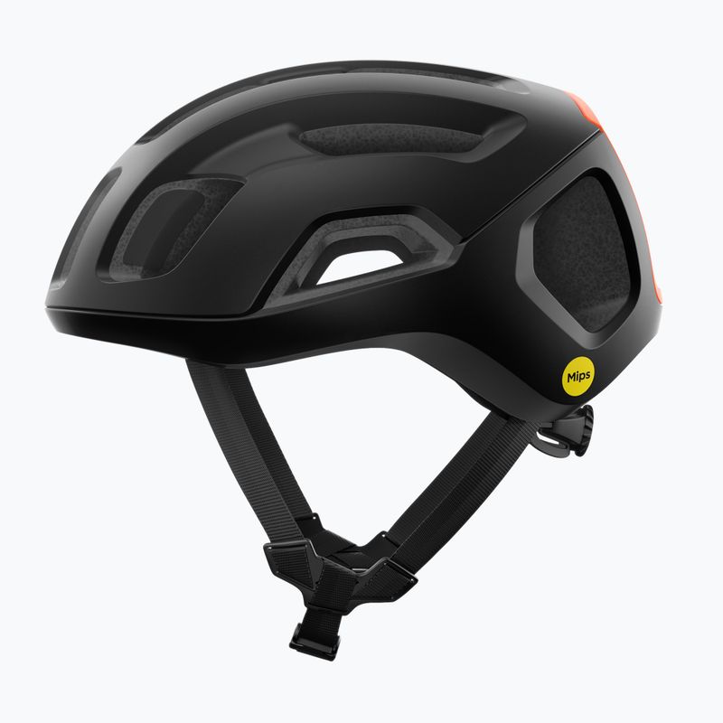 Cască de bicicletă POC Ventral Air MIPS uranium black matt/fluorescent orange matt 2