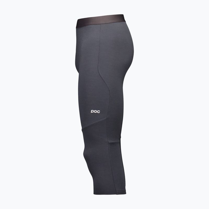 Pantaloni termoactivi pentru bărbați POC Layer Merino 3/4 Tights sylvanite grey 3
