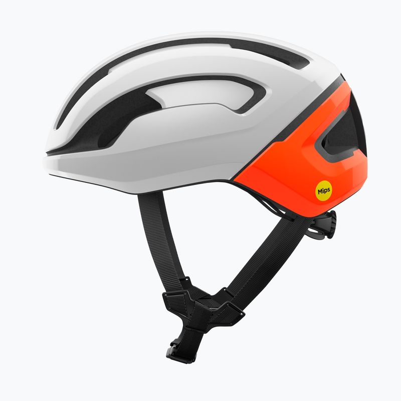 Cască de bicicletă POC Omne Air MIPS hydrogen white/fluorescent orange 2