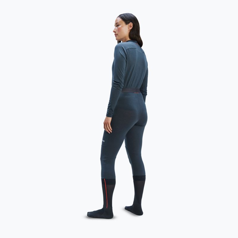 Pantaloni termoactivi pentru femei POC Layer Merino 3/4 Tights sylvanite grey 3