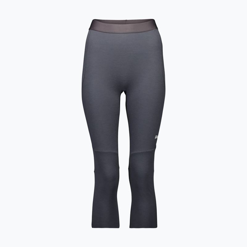Pantaloni termoactivi pentru femei POC Layer Merino 3/4 Tights sylvanite grey 5