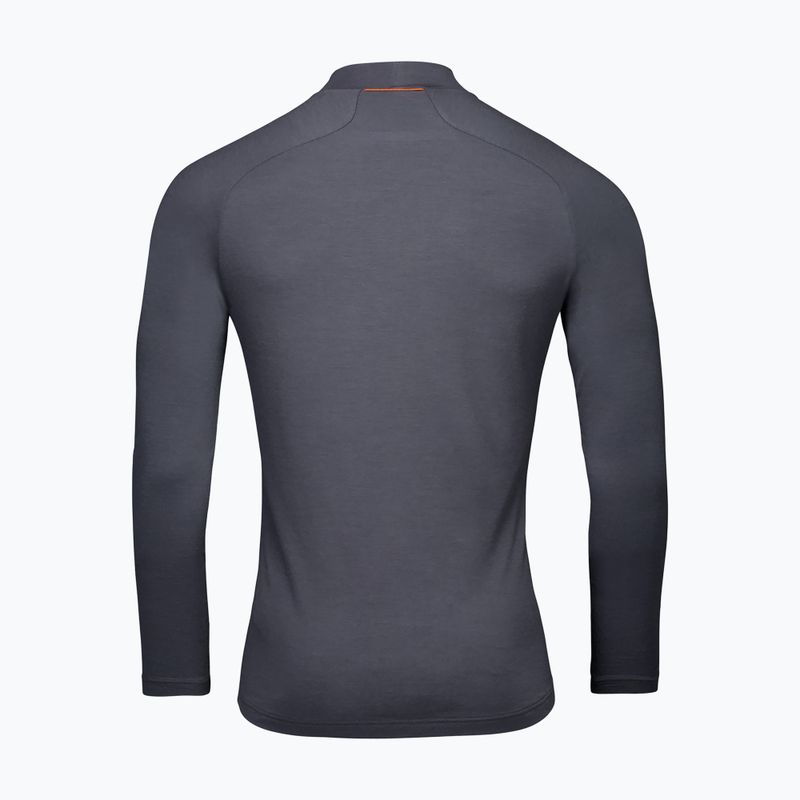 Longsleeve termoactiv pentru bărbați POC Layer Merino Mock Neck Jersey sylvanite grey 5