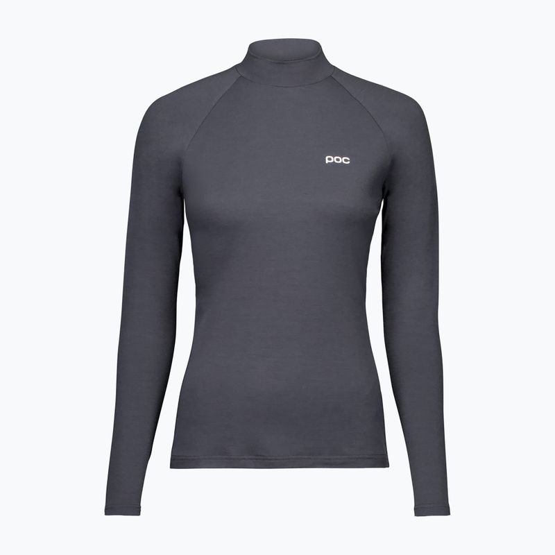 Bluză termică damă POC Layer Merino Mock Neck Jersey sylvanite grey 3