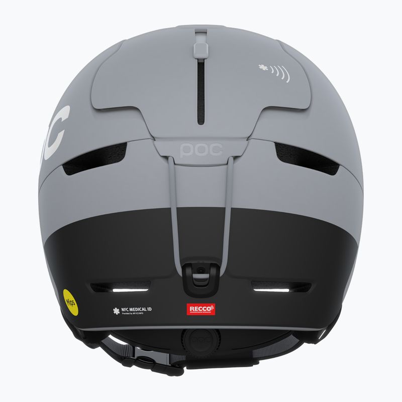 Cască de schi POC Obex BC MIPS granite grey matt 4