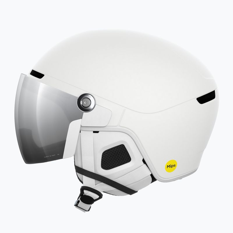Cască de schi POC Obex Visor Hydrogen white matt/clarity u/partly sunny/silver 2