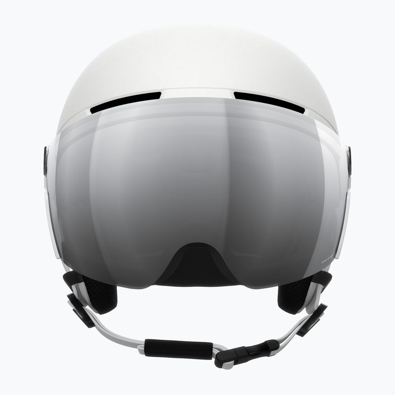 Cască de schi POC Obex Visor Hydrogen white matt/clarity u/partly sunny/silver 3