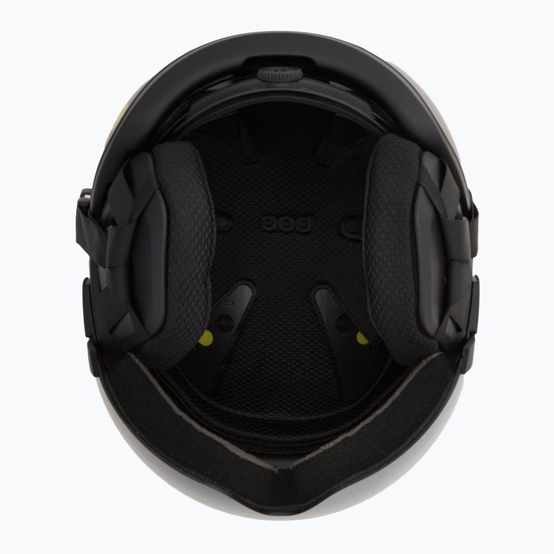 Cască de schi POC Obex Visor uranium black matt/clarity u/partly sunny/silver 6