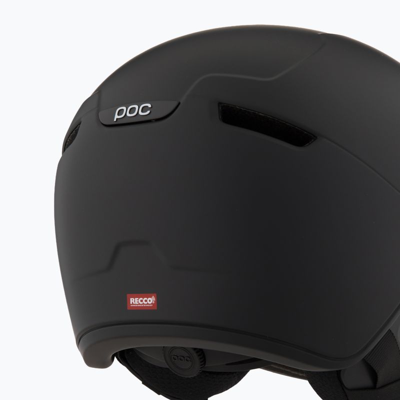 Cască de schi POC Obex Visor uranium black matt/clarity u/partly sunny/silver 8